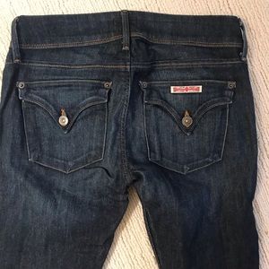 Hudson Dark Wash Skinny Jeans